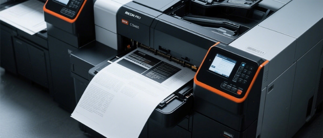 Ricoh Pro™ C5400 Series – Kecepatan dan Efisiensi untuk Kinerja Cetak Profesional